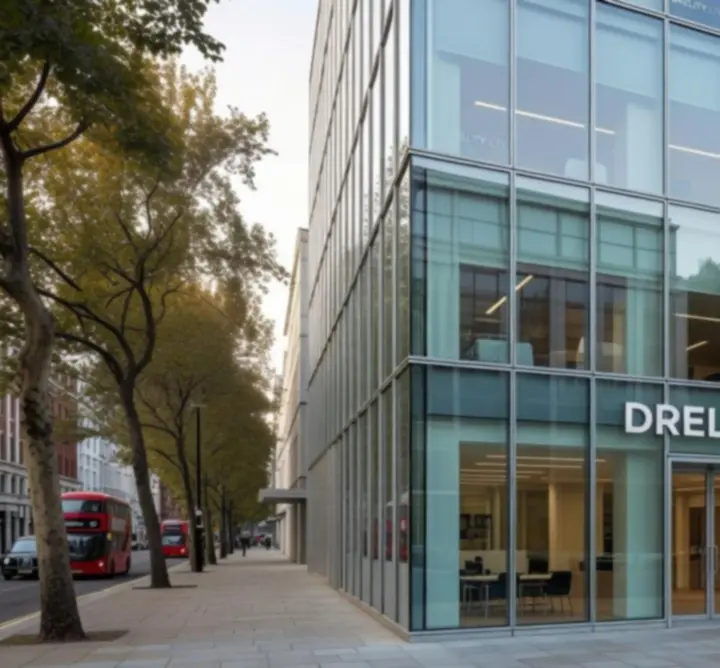 Exterior view of DRELITY LTD's London office